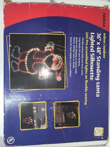 Noma standing santa lighted - standing,