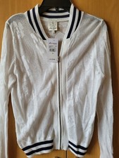 NWT Ella Moss girls white mesh