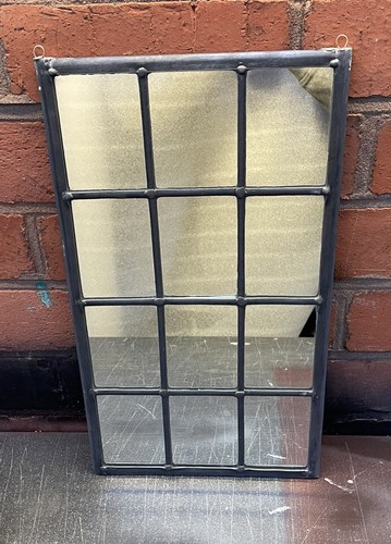 Mirror glass leaded window - mirror,