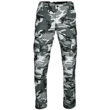 Teesar US BDU Trousers Ripstop SlimFit Tactical Ripstop Combat Cargo Urban Camo