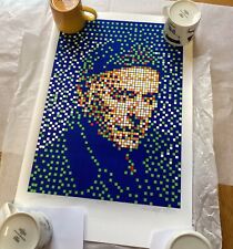 Invader : Portrait of Enki Bilal Signed and Numbered Ltd Edition Print