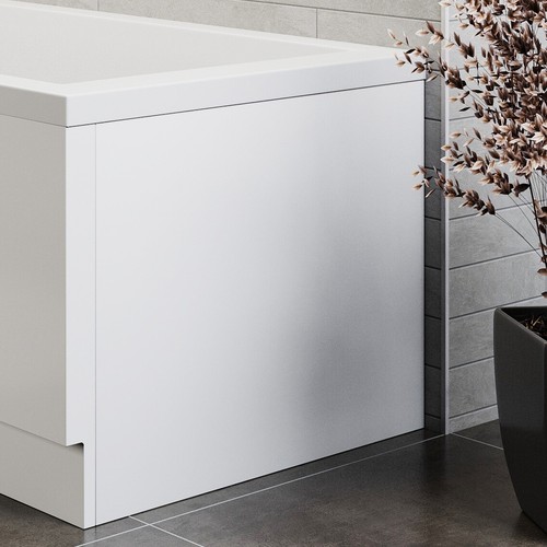 White gloss bath - white, panel