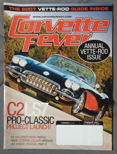 Corvette fever magazine - magazine, 2007