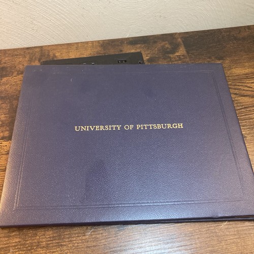 Pitt diploma holder book - pitt,