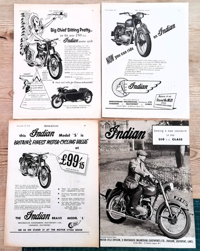 Indian motorcycles 4 - ,