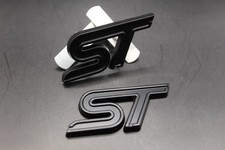 All Black Front Grille & Rear