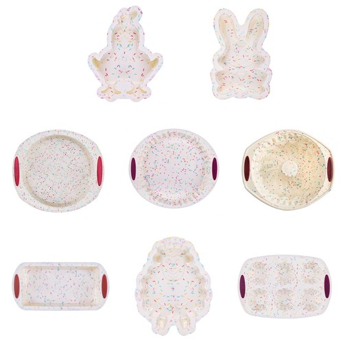 Candy colors silicone cake - candy,