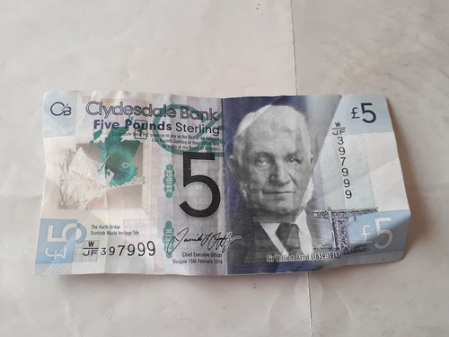 Pounds note 2016 - 5,