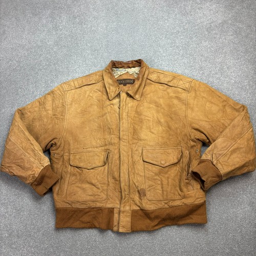 Leather flying jacket adult - jacket,