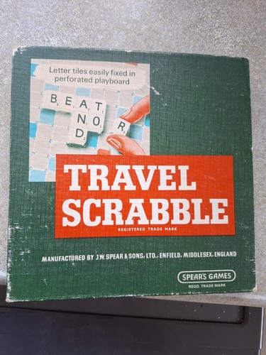 Travel scrabble spears - scrabble,