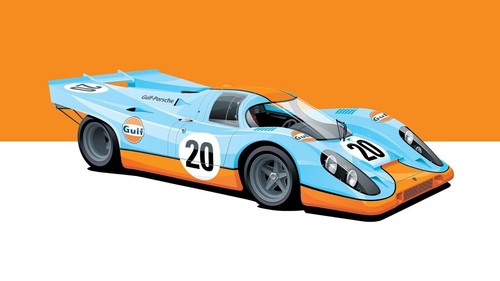 Porsche 917k mans - 917k, gulf