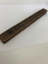 Patons & Baldwins Turkey Rug Wool Size / Measuring Gauge 1930s