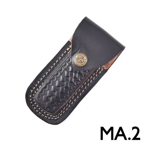 Leather knife sheath folding - leather,