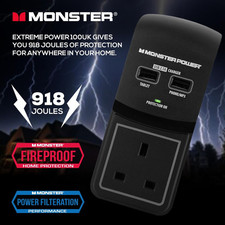 Monster Power Surge Protected