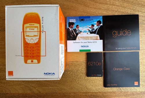 Genuine nokia 6210e empty - 6210e, box