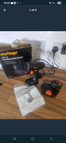 Challenge 18v cordless drill