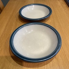 Vintage 2 x Wedgwood Blue