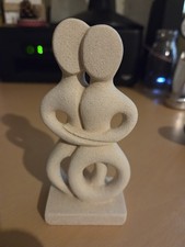 Cycladic Couple Art Statue