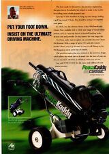 PEEP15 GOLF ADVERT 12X9" PETER ALLIS : POWAKADDY CLASSIC TROLLEY