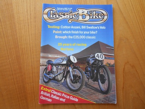 Classic bike magazine - bike,