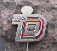 1981 Tour International Danubien 26th TID Danube Canoe Event Germany Pin Badge