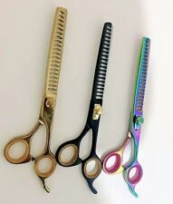 7/5 Professional Dog Pet Grooming Chunker Thinning Texturising Scissors Shear