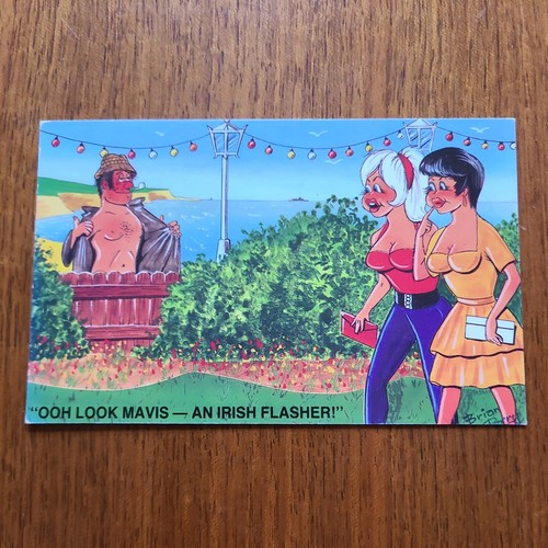 Vintage bamforth comic - bamforth,