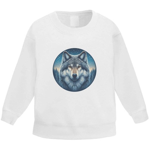 Frozen forest wolf - wolf, portrait'