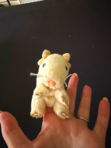 Folkmanis cream mouse - folkmanis, finger