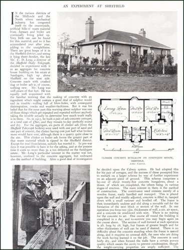 Building with clinker concrete - with,