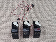 Futaba Ripmax FD33M Servos X3 Job Lot Bundle Vintage RC Radio Control 