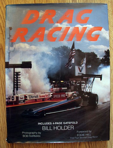 Drag racing bill holder book - drag,