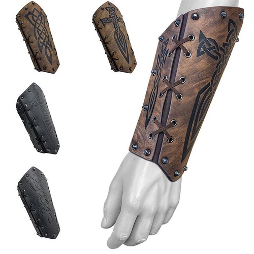 Pair faux leather knights - 1,
