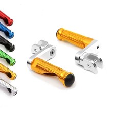 FOR YAMAHA VMAX 1700 09-17 16 15 14 13 GOLD MPRO 40MM LOWER FRONT FOOT PEGS