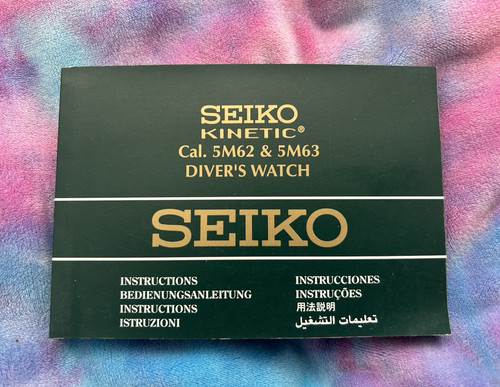 Seiko kinetic diver watch - kinetic,