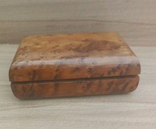 Thuya Wood, Lidded Trinket Box
