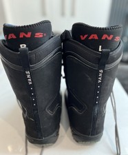 Vans World Traveller Men’s Snowboarding Boots Size Uk 10 Black High Standard