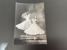 A THEATRE MUSEUM POSTCARD OF TAMARA TOUMANOVA IN SPECTRE DE LA ROSE BALLET NEW