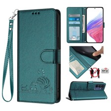 Cute cat wallet case - cat, for