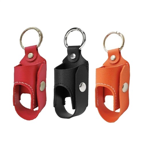 Leather inhaler pouch - leather,