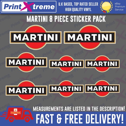 Martini sticker decal - martini, pack