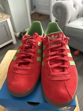 adidas athen 9 Red And Green Japanese Athen Colourway