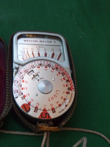 Weston master light meter - weston, v
