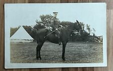 WW1 Photo Postcard. Royal Horse Artillery Sergeant. Blackburn, Lancashire