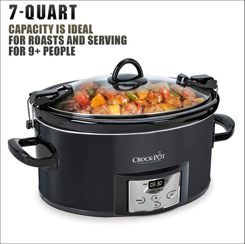 Crock pot quart countdown - crock-pot, 7-quart