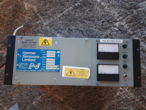 Rack mounted battery charger - rack,