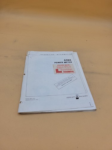Hewlett packard 436a power - hewlett,