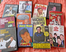 12 STAND UP / COMEDY DVD'S - RICKY GERVAIS, JETHRO ECT SEE LIST -- BARGAIN