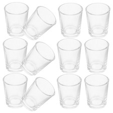 Pcs thick base shot glasses - base,