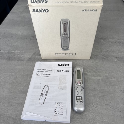 Sanyo icr a190m handheld - sanyo, icr-a190m